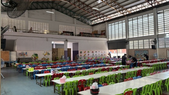 โรงเรียนเทศบาลท่าโขลง 1 : โรงอาหารอนุบาล