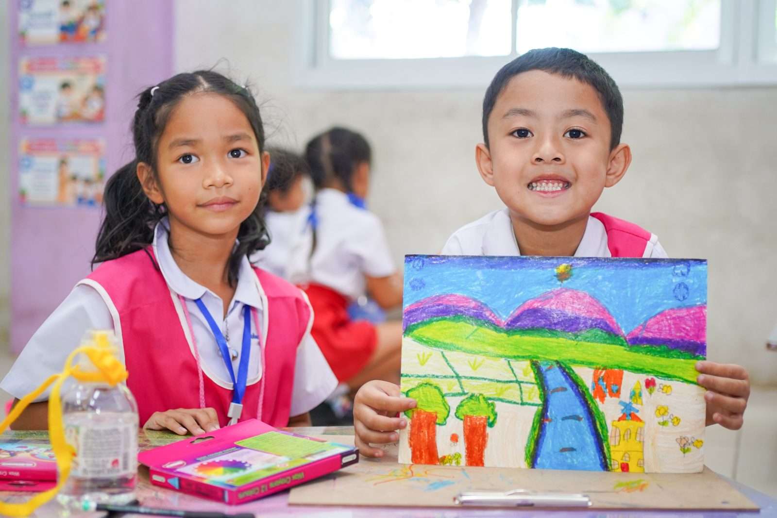 รวมภาพบรรยากาศวาดภาพระบายสี ทุกระดับชั้น (20/07/69)