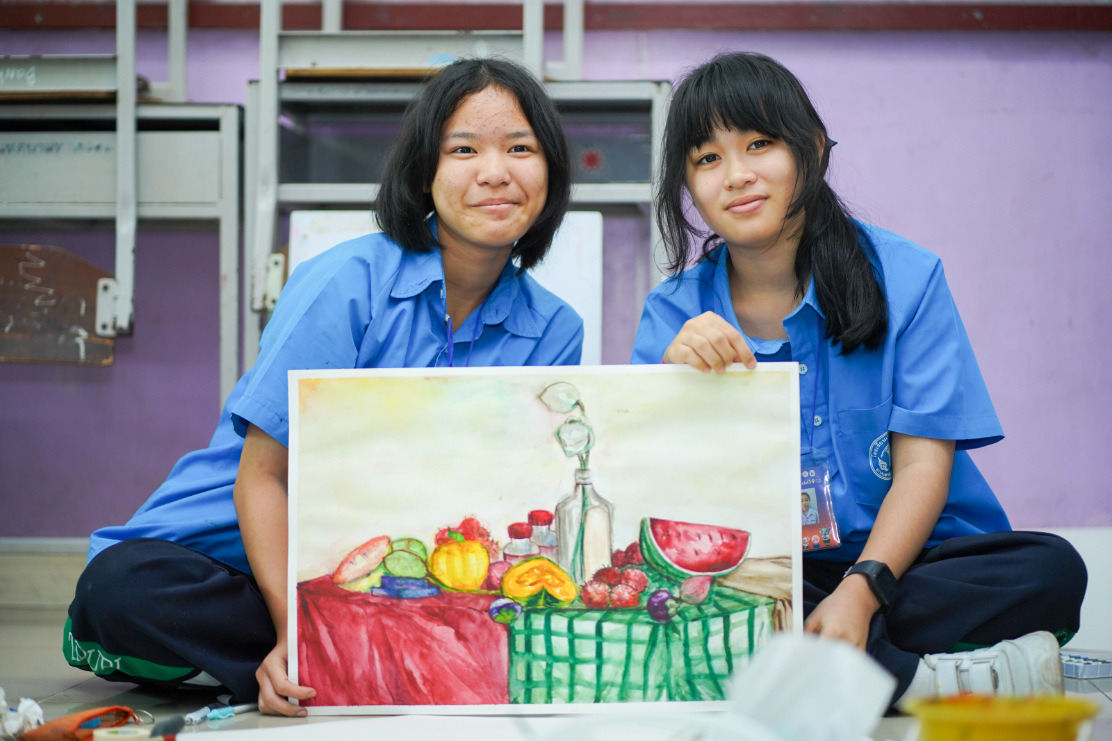 รวมภาพบรรยากาศวาดภาพระบายสี ทุกระดับชั้น (20/07/69)