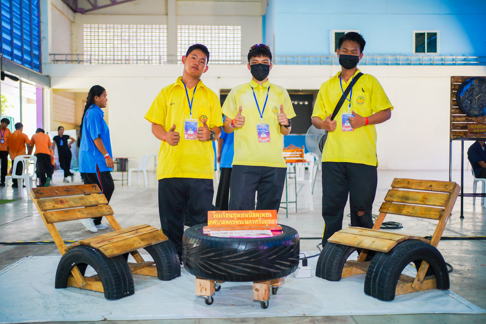 รวมภาพบรรยากาศการประดิษฐ์สิ่งของจากวัสดุเหลือใช้ ทุกระดับชั้น (20/07/69)