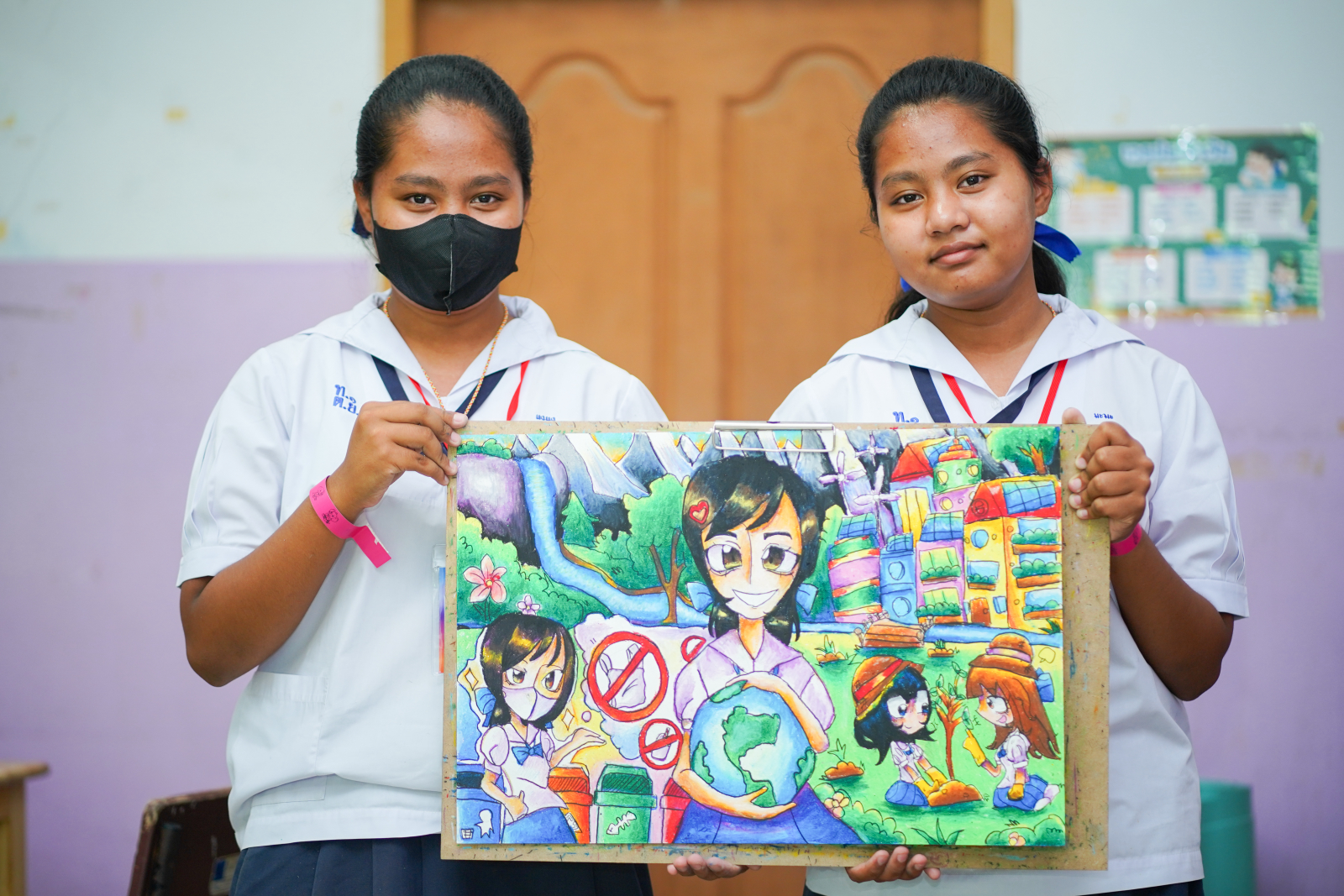 รวมภาพบรรยากาศวาดภาพระบายสี ทุกระดับชั้น (20/07/69)