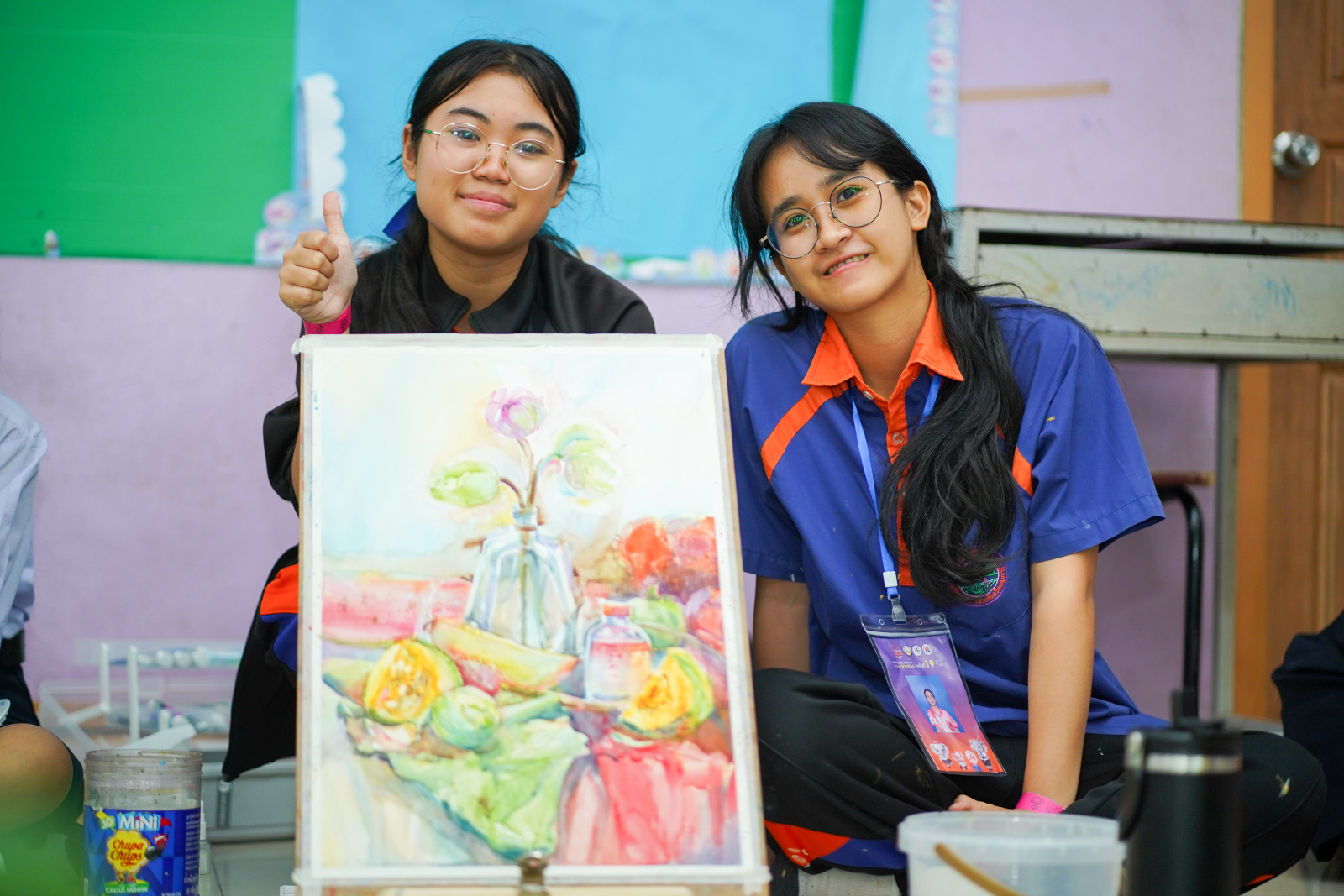 รวมภาพบรรยากาศวาดภาพระบายสี ทุกระดับชั้น (20/07/69)