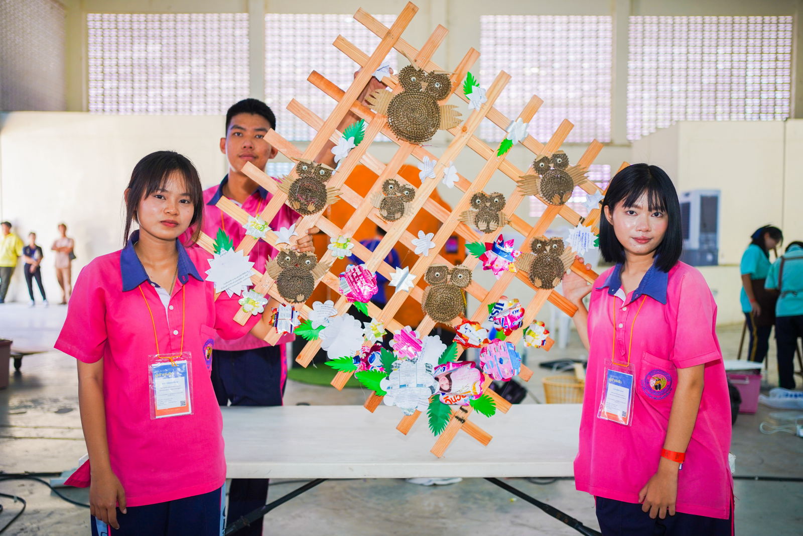 รวมภาพบรรยากาศการประดิษฐ์สิ่งของจากวัสดุเหลือใช้ ทุกระดับชั้น (20/07/69)