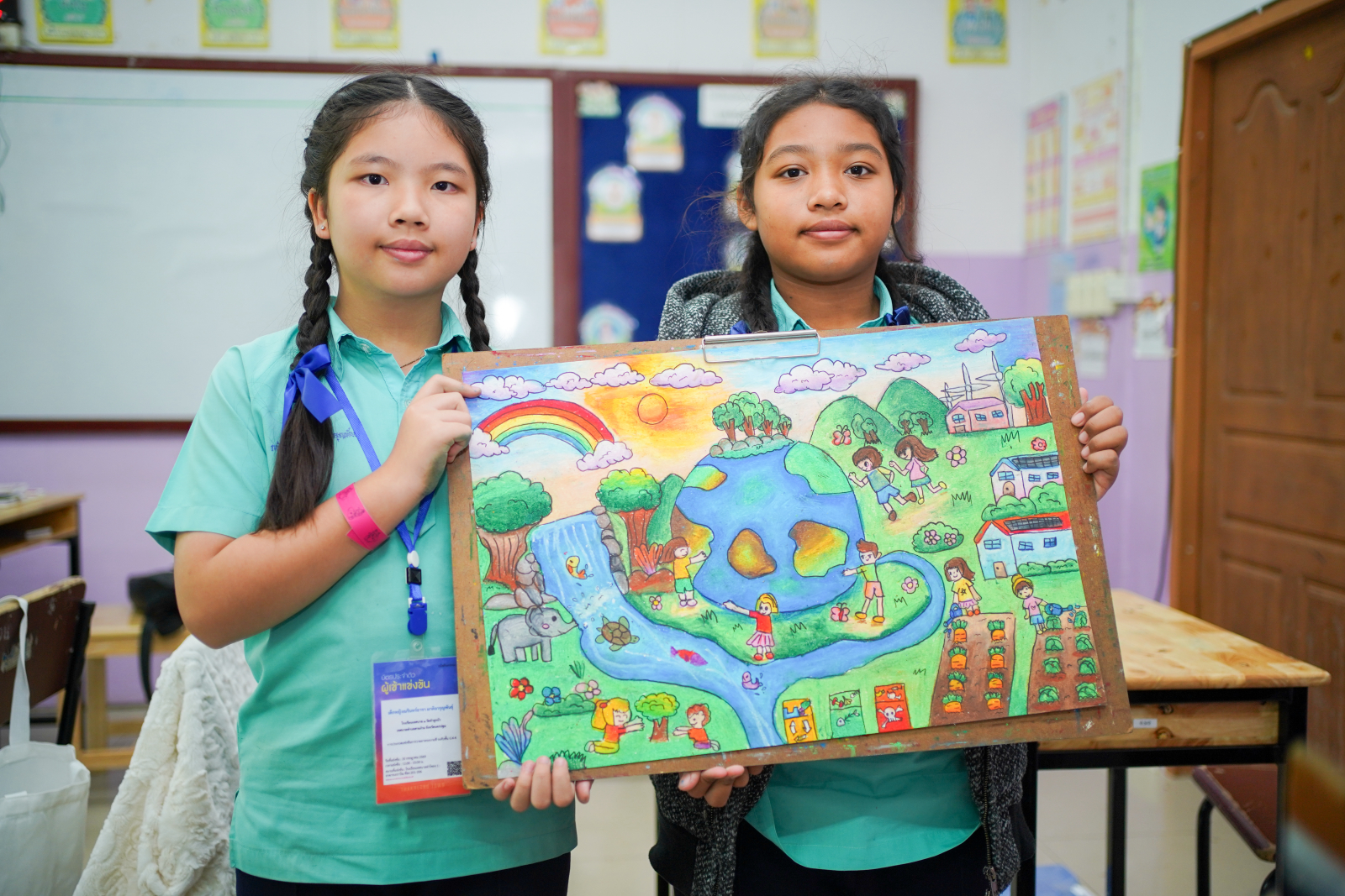 รวมภาพบรรยากาศวาดภาพระบายสี ทุกระดับชั้น (20/07/69)