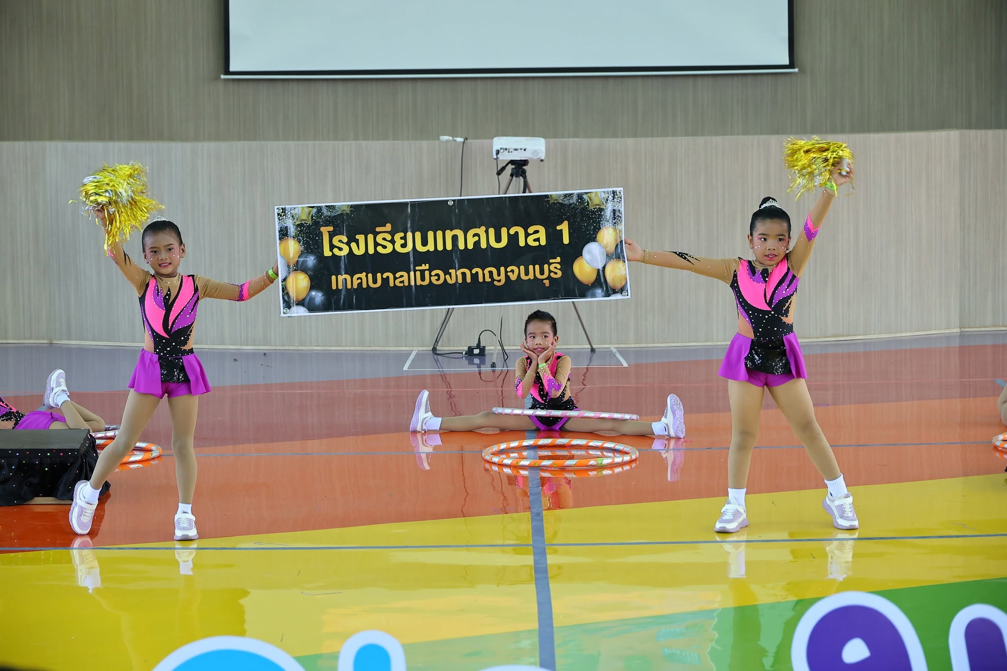 การประกวดแข่งขันฮูล่าฮูปประกอบเพลง ระดับปฐมวัย (20/07/69)