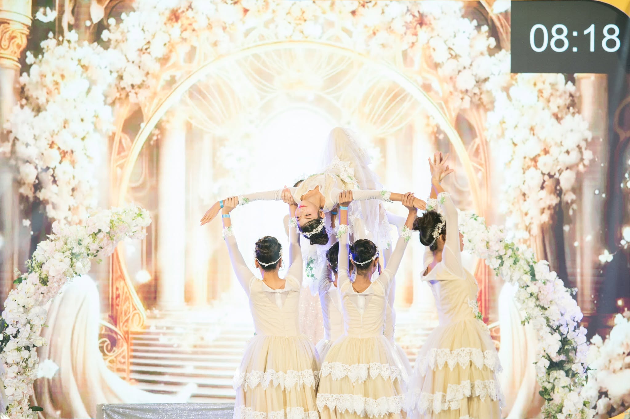 การร้องเพลงพระราชนิพนธ์พร้อมจินตลีลา ระดับชั้น ม.1-3