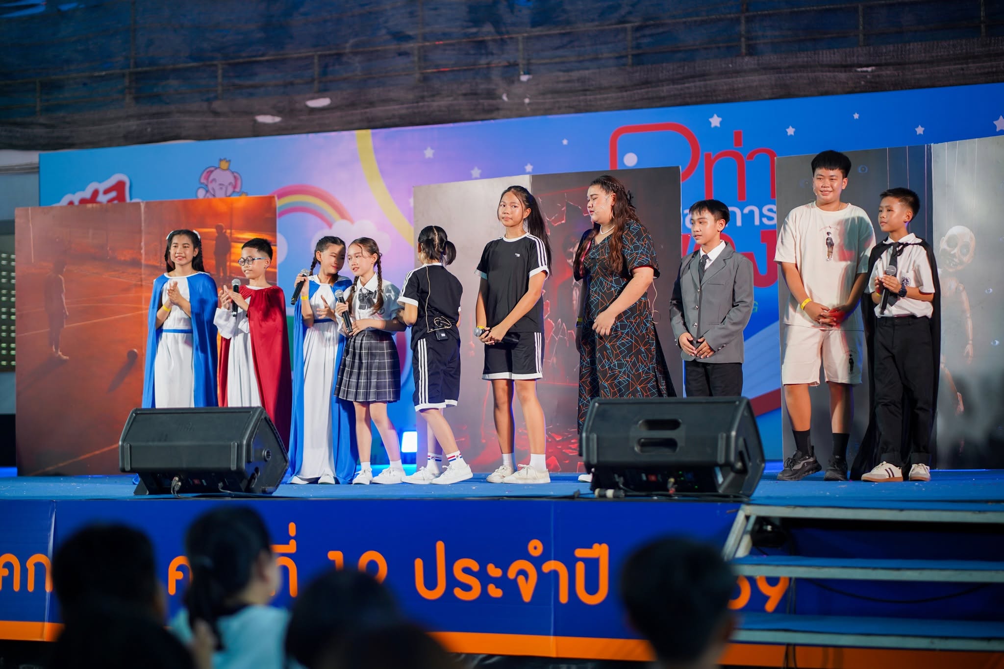 ภาพบรรยากาศการแสดงละครภาษาอังกฤษ ระดับชั้น ป.1-6 (21/07/69)