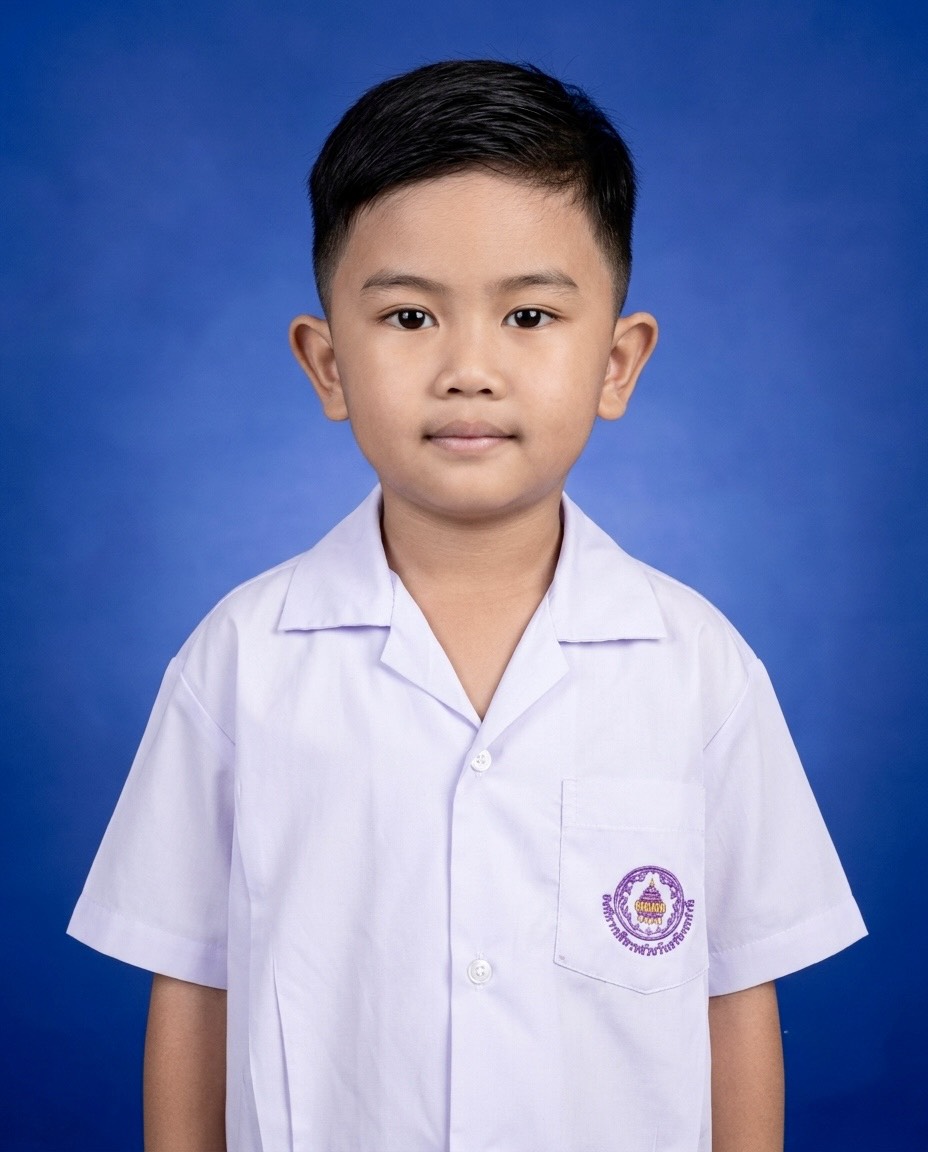 เด็กชายวริทธิ์ธร กลมแป้น