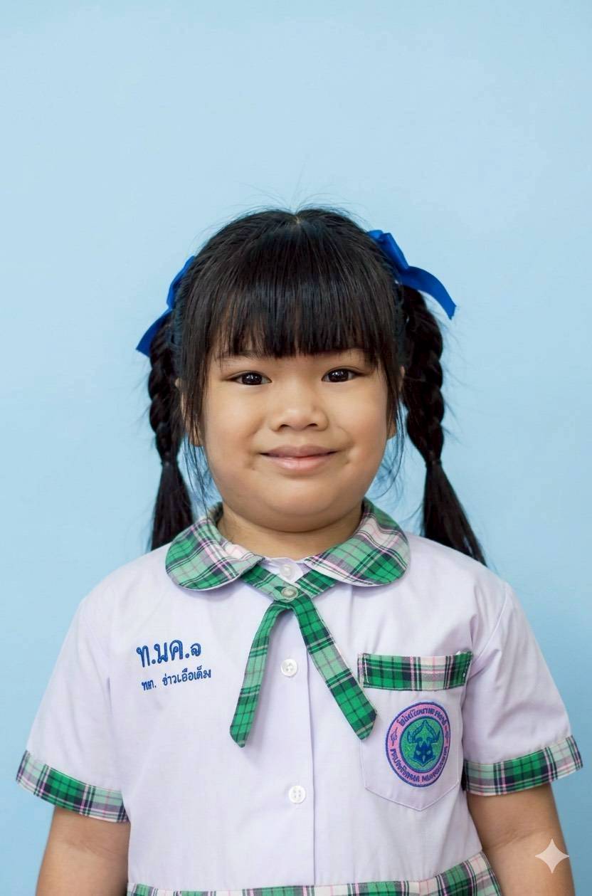 เด็กหญิงณดา ชาวเมืองโขง