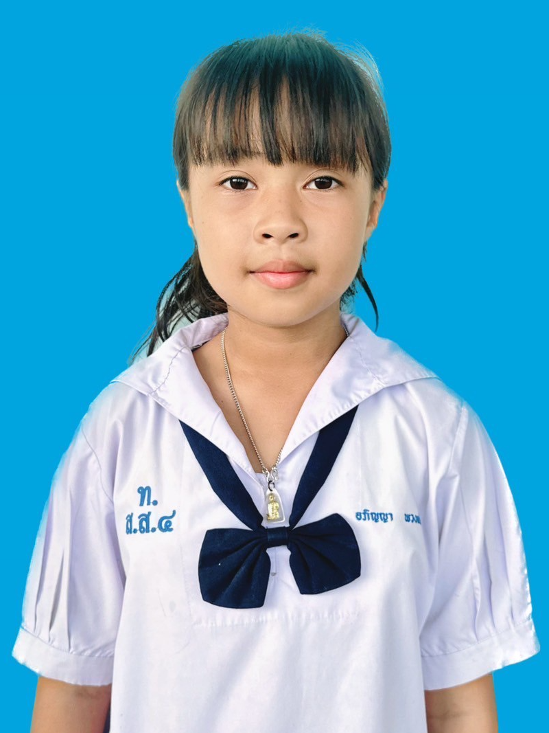 เด็กหญิงอภิญญา พวงแก้ว