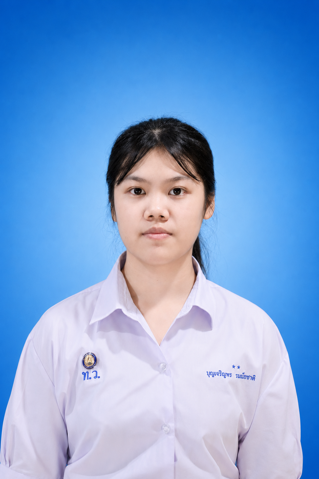 นางสาวบุญเจริญพร รมณียชาติ